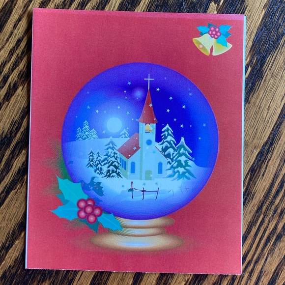 Lot of 5 Unused Habitat for Humanity Hope Christmas Greeting Cards Envelopes - Picture 5 of 11